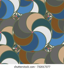 Abstract color seamless pattern for new background.