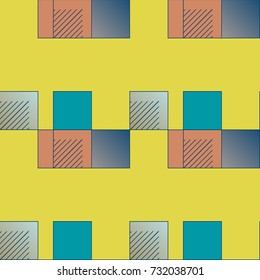 Abstract color seamless pattern for new background.