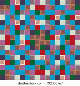 Abstract color seamless pattern for new background.