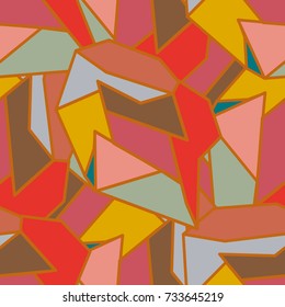 Abstract color seamless pattern for new background.