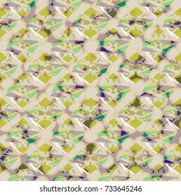 Abstract color seamless pattern for new background.