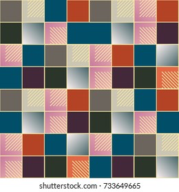 Abstract color seamless pattern for new background.