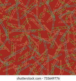 Abstract color seamless pattern for new background.