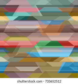Abstract color seamless pattern for new background.