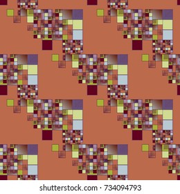 Abstract color seamless pattern for new background.