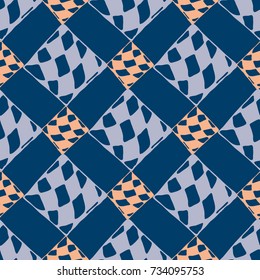 Abstract color seamless pattern for new background.