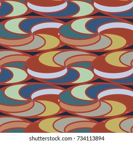 Abstract color seamless pattern for new background.
