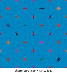 Abstract color seamless pattern for new background.