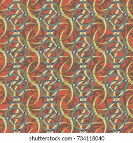Abstract color seamless pattern for new background.