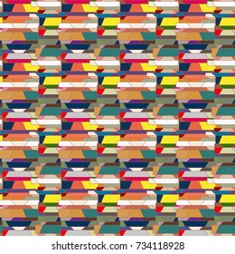 Abstract color seamless pattern for new background.