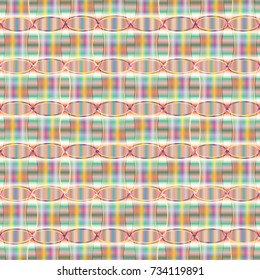 Abstract color seamless pattern for new background.