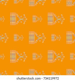 Abstract color seamless pattern for new background.