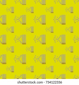 Abstract color seamless pattern for new background.