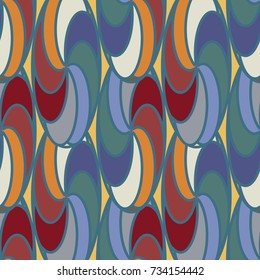 Abstract color seamless pattern for new background.