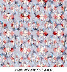 Abstract color seamless pattern for new background.