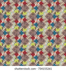 Abstract color seamless pattern for new background.