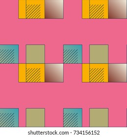 Abstract color seamless pattern for new background.