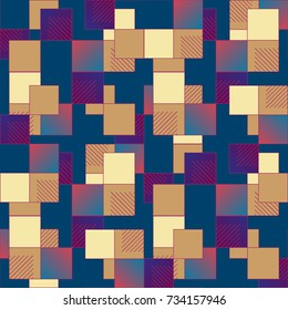 Abstract color seamless pattern for new background.