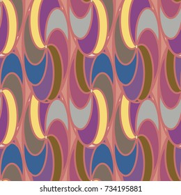 Abstract color seamless pattern for new background.