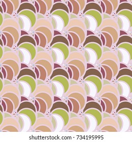 Abstract color seamless pattern for new background.
