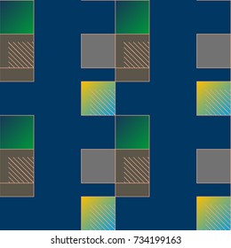 Abstract color seamless pattern for new background.