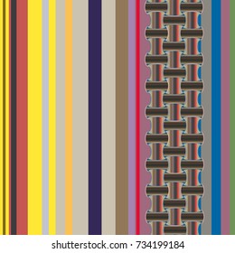 Abstract color seamless pattern for new background.