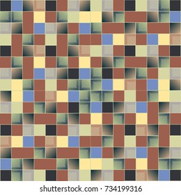 Abstract color seamless pattern for new background.