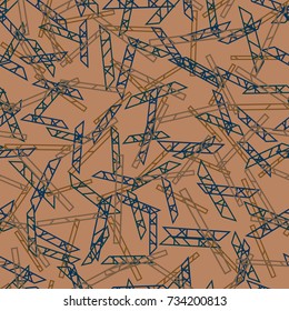 Abstract color seamless pattern for new background.