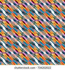 Abstract color seamless pattern for new background.