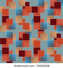 Abstract color seamless pattern for new background.