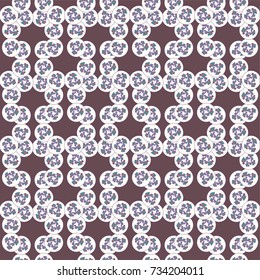 Abstract color seamless pattern for new background.