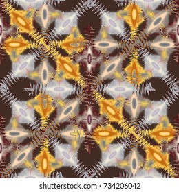 Abstract color seamless pattern for new background.