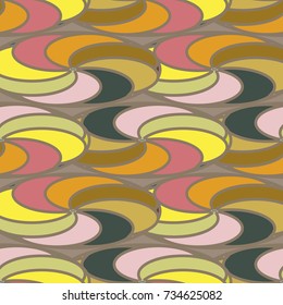 Abstract color seamless pattern for new background.