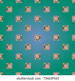 Abstract color seamless pattern for new background.