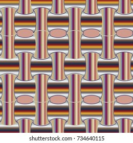 Abstract color seamless pattern for new background.