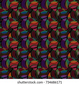 Abstract color seamless pattern for new background.