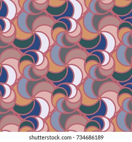 Abstract color seamless pattern for new background.