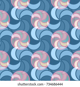 Abstract color seamless pattern for new background.