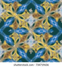 Abstract color seamless pattern for new background.