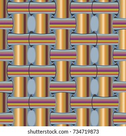 Abstract color seamless pattern for new background.