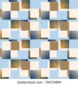 Abstract color seamless pattern for new background.