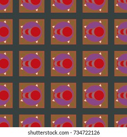 Abstract color seamless pattern for new background.