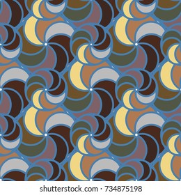 Abstract color seamless pattern for new background.