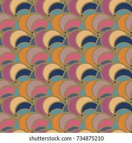 Abstract color seamless pattern for new background.