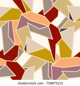 Abstract color seamless pattern for new background.