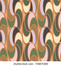 Abstract color seamless pattern for new background.