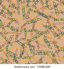 Abstract color seamless pattern for new background.