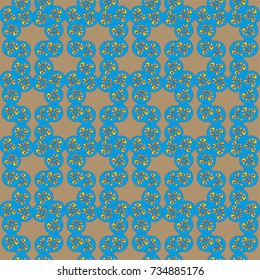 Abstract color seamless pattern for new background.