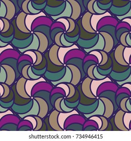 Abstract color seamless pattern for new background.