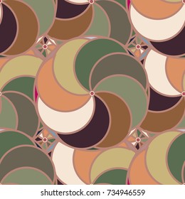 Abstract color seamless pattern for new background.